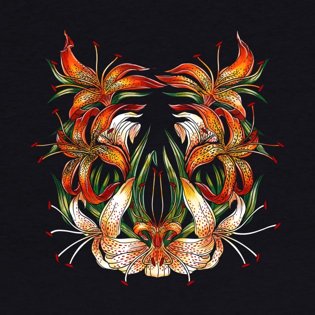 Tiger Lilies by stevenlefcourt